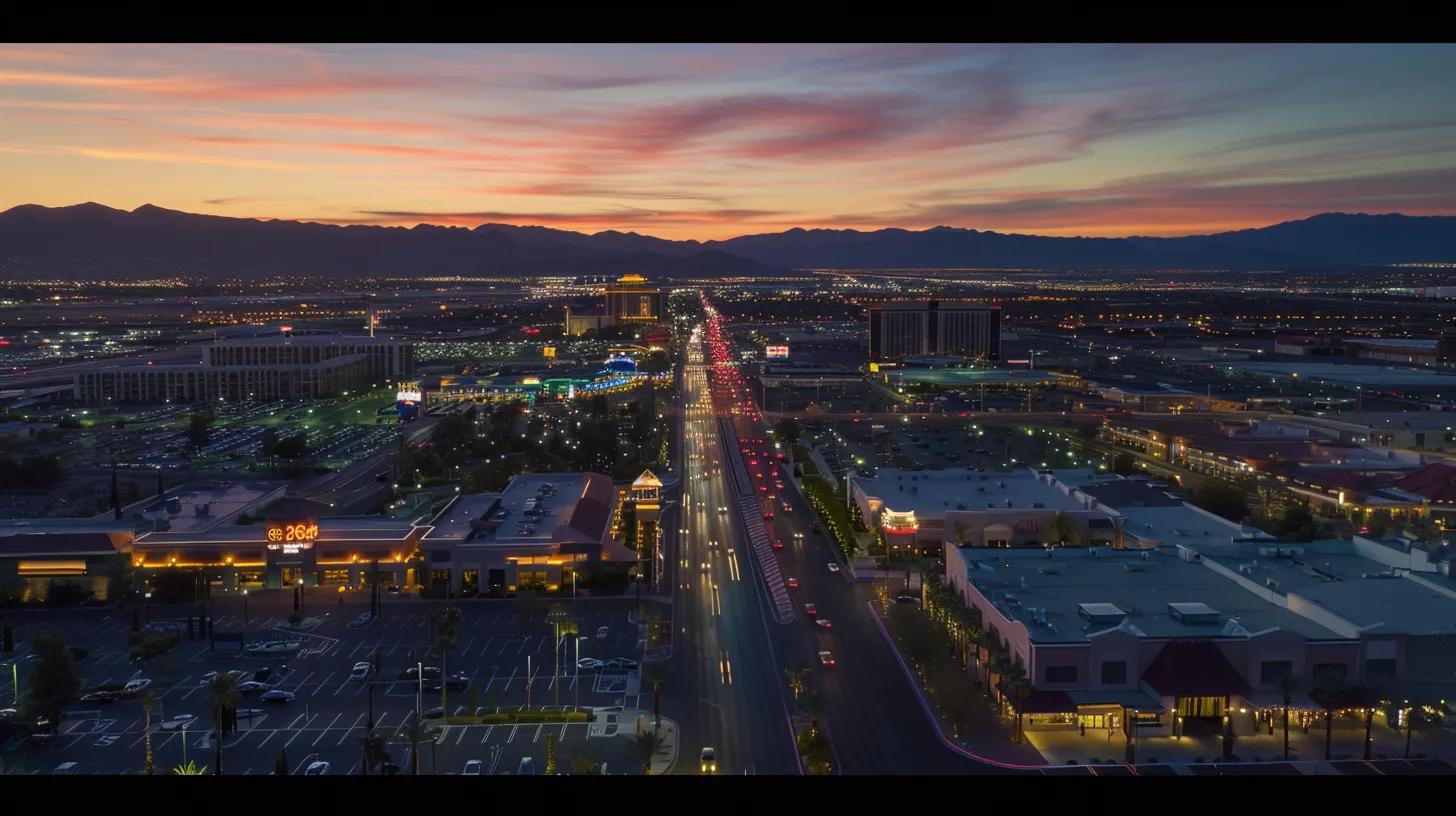 henderson nevada drone shot